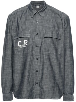 C.P. Company: Серая рубашка 