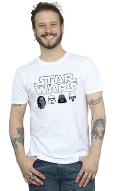 Star Wars: Белая футболка 
