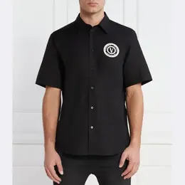Versace: Чёрная рубашка 