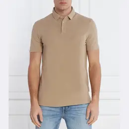 Armani Exchange: Бежевая рубашка 