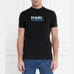 Karl Lagerfeld: Чёрная футболка 