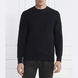 Armani Exchange: Чёрный свитер 