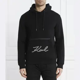 Karl Lagerfeld: Чёрная толстовка 