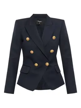 Balmain: Двубортный жакет 