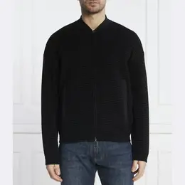 Emporio Armani: Чёрная толстовка 
