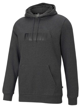 PUMA: Серая толстовка  Ess