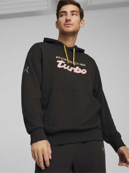 PUMA: Чёрная толстовка  Ess