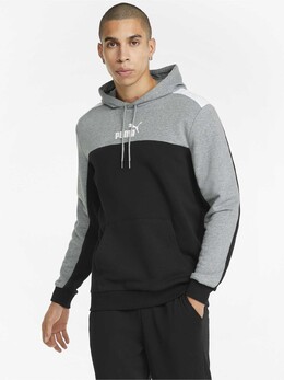 PUMA: Чёрная толстовка  Ess