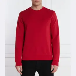 Armani Exchange: Красная толстовка 