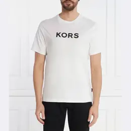 Michael Kors: Белая футболка 