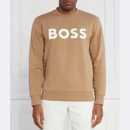 BOSS: Коричневая толстовка 