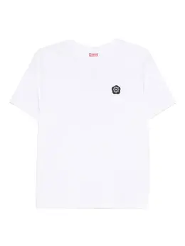 Kenzo: Футболка с цветочным принтом 