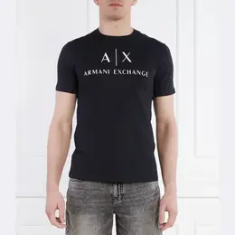 Armani Exchange: Обтягивающая футболка 