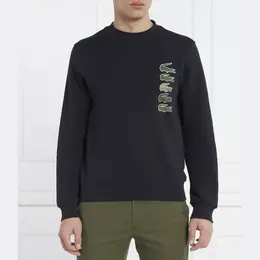 Lacoste: Синяя толстовка 