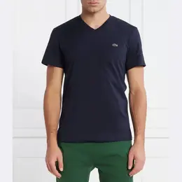 Lacoste: Синяя футболка 