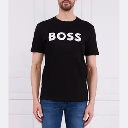 BOSS: Обтягивающая футболка 