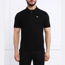 Emporio Armani: Чёрная рубашка 