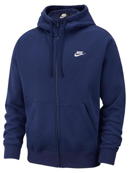 Nike: Синяя толстовка  Club