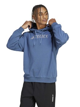 Adidas: Синяя толстовка  Terrex