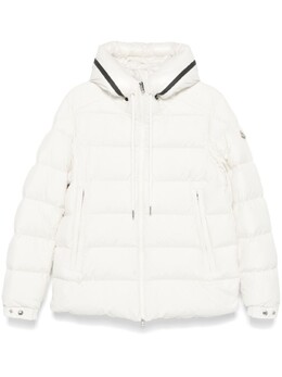 Moncler: Серая куртка 