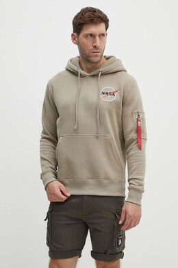 Alpha Industries: Бежевая толстовка 