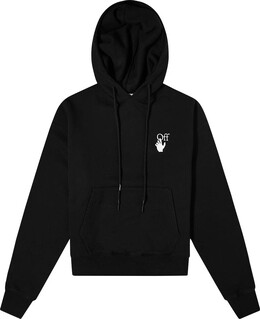 Off-White: Чёрная толстовка  Degradé Arrows