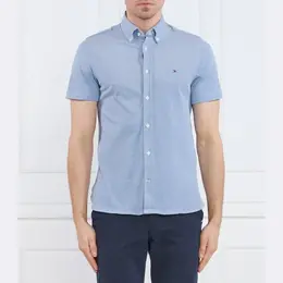 Tommy Hilfiger: Синяя рубашка 