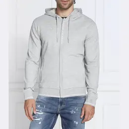 Armani Exchange: Серая толстовка 
