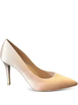 Gianvito Rossi: Бежевые туфли 