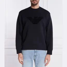 Emporio Armani: Синяя толстовка 
