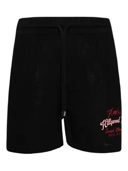AMIRI: Чёрные шорты 