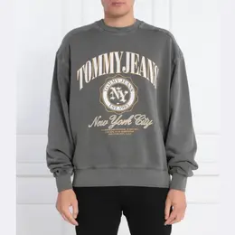 Tommy Hilfiger: Чёрная толстовка 