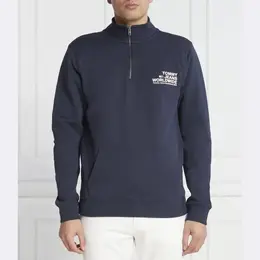 Tommy Hilfiger: Синяя толстовка 