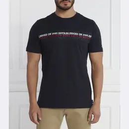 Tommy Hilfiger: Синяя футболка 