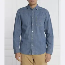 Tommy Hilfiger: Рубашка свободного кроя 