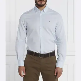Tommy Hilfiger: Однотонная рубашка 