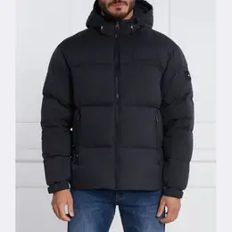 Tommy Hilfiger: Пуховик с капюшоном 