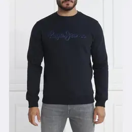 Pepe Jeans London: Синяя толстовка 