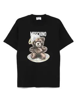 Moschino: Футболка  Teddy Bear с принтом