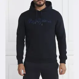 Pepe Jeans London: Синяя толстовка 