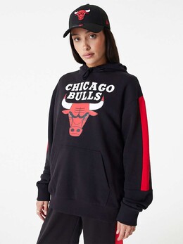 NEW ERA: Чёрная толстовка  Chicago Bulls