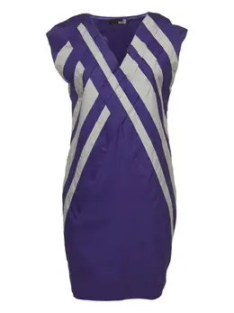 Moschino Pre-Owned: Двухцветное платье 