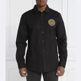 Just Cavalli: Чёрная рубашка 