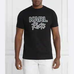 Karl Lagerfeld: Чёрная футболка 