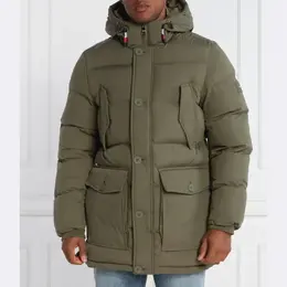 Tommy Hilfiger: Классический пуховик  Essential