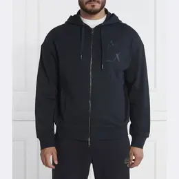 Armani Exchange: Синяя толстовка 