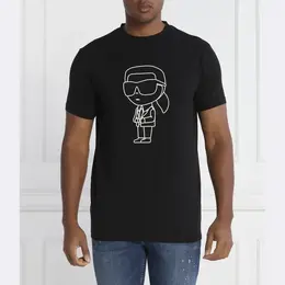 Karl Lagerfeld: Чёрная футболка 