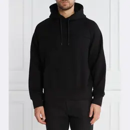 Emporio Armani: Чёрная толстовка 