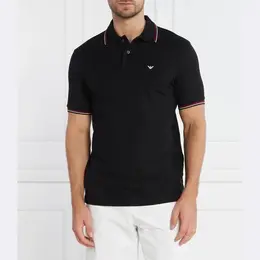 Emporio Armani: Чёрная рубашка 