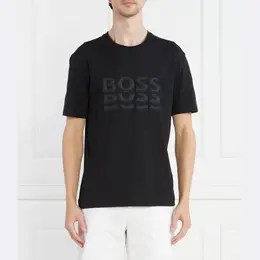 BOSS: Чёрная футболка 